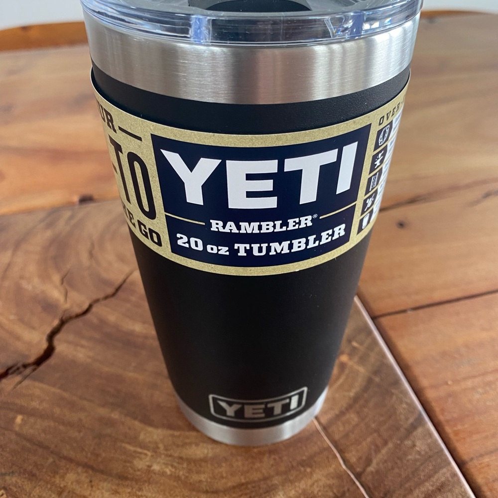 Yeti Black Tumbler Lid